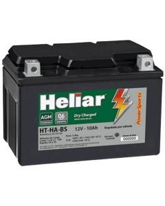 Bateria Heliar HT12A-BS 10Ah Hayabusa Bandit 1250 GSX-R750 1