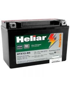 Bateria Heliar HTX12-BS Versys Hayabusa Vulcan Bandit Vstrom