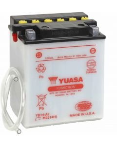 Bateria Yuasa YB14-A2 CBX 750 F Galo, CBF 1000 importada 1