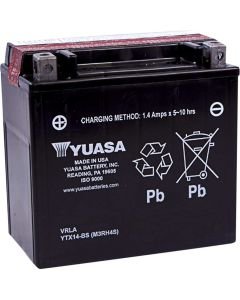Bateria Yuasa YTX14-BS Fourtrax F800GS R1200GS Tiger V-Strom