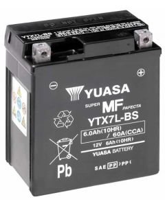 Bateria Yuasa YTX7L-BS Twister Tornado Falcon Lead Fazer WET 1